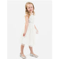 Ivory Sequin Tulle Dress