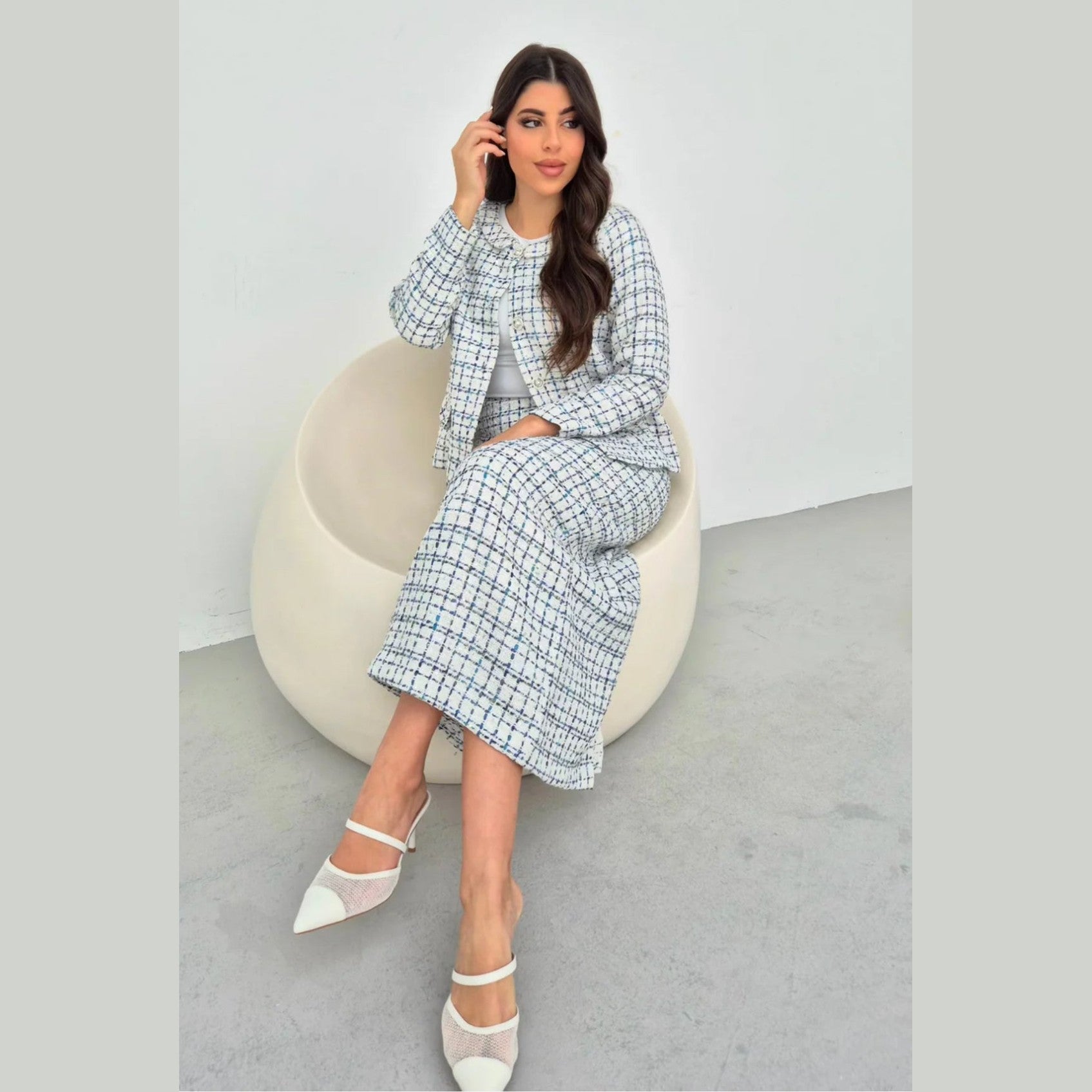 Classic Charm Tweed Coord set