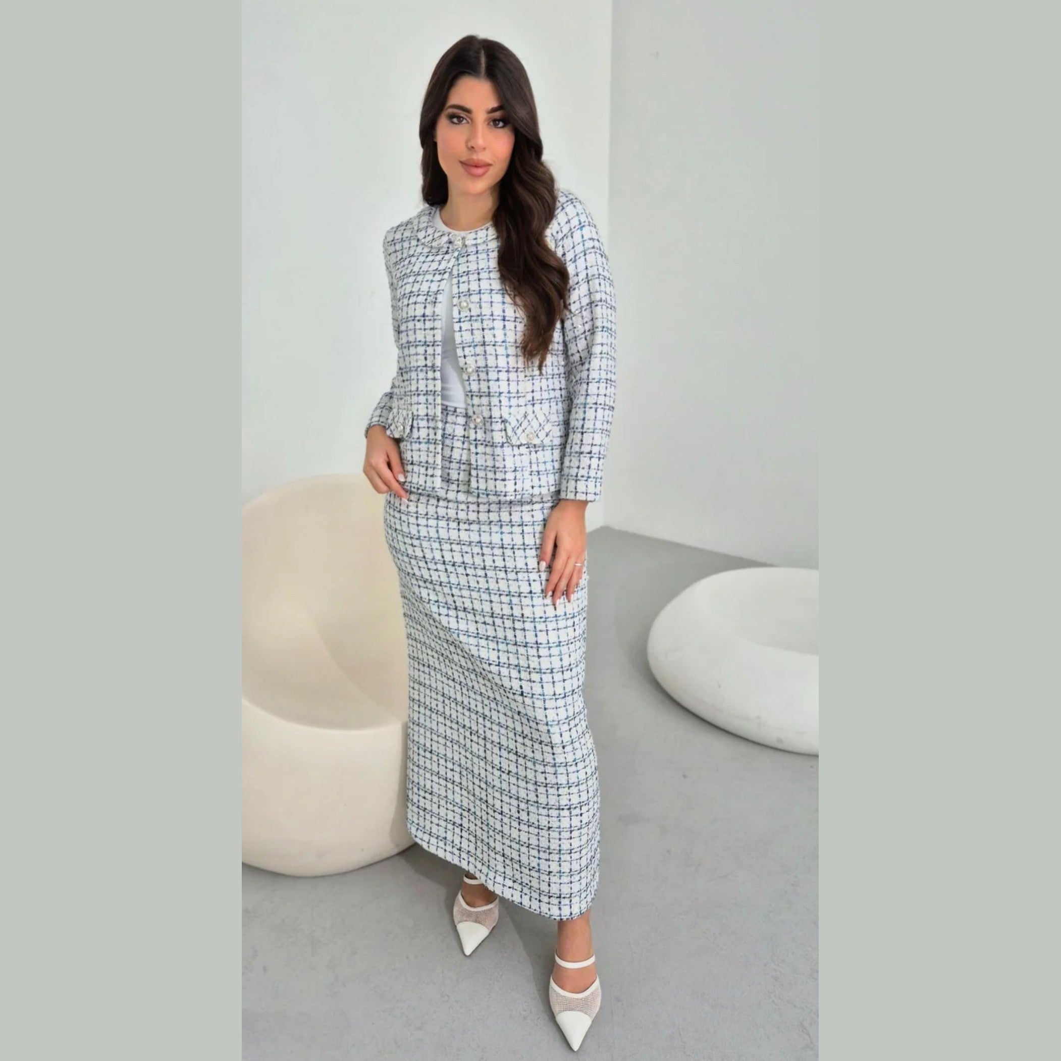 Classic Charm Tweed Coord set